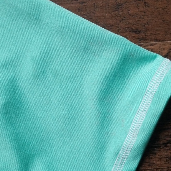 Cat and Jack Mint Striped Summer Rash Guard - Picture 7 of 8